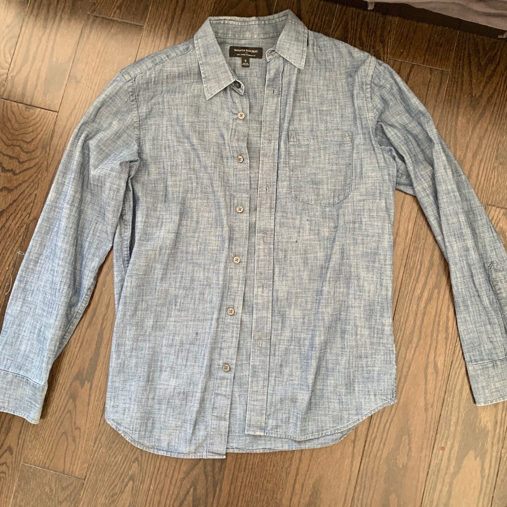 Men's Banana Republic Grey Shirt